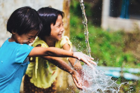 Teach children about water conservation